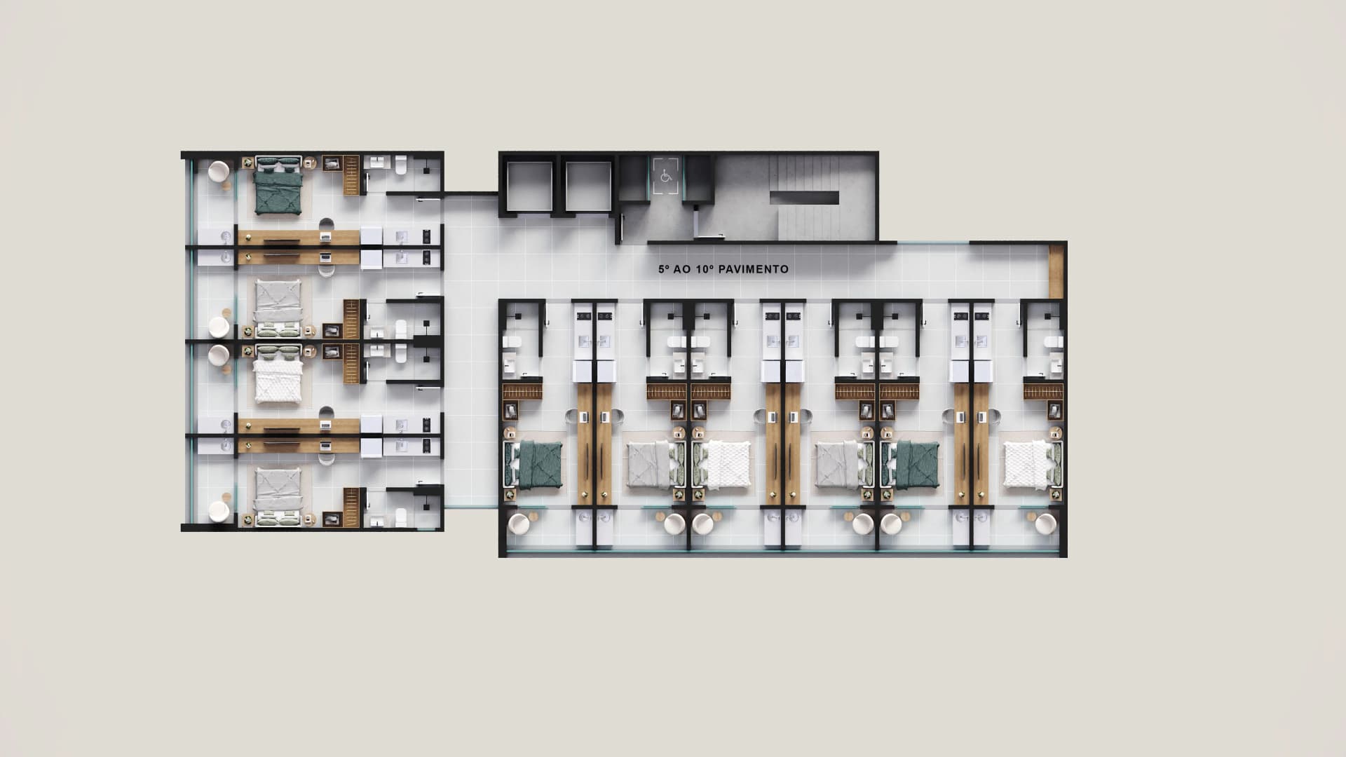 Studio 710 no 7º andar, Lateral - São Mateus